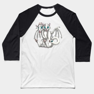 Chimera Cubs: White Baseball T-Shirt